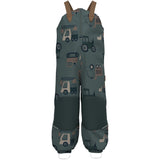 Name It Balsam Green Machines Nmmalfa08 Softshell Smækbukser Aop Fo
