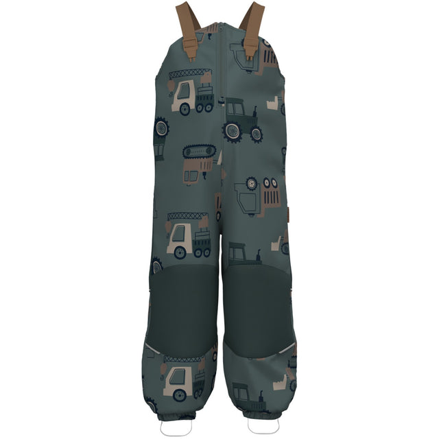 Name It Balsam Green Machines Nmmalfa08 Softshell Smækbukser Aop Fo