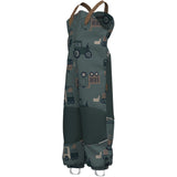 Name It Balsam Green Machines Nmmalfa08 Softshell Smækbukser Aop Fo