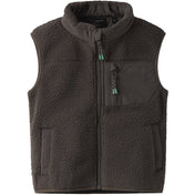 Name It Chocolate Brown Nmmmiller Sherpa Vest