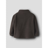 Name It Chocolate Brown Nmmmiller Sherpa Jakke