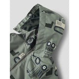 Name It Chinois Green Nmmmax Jakke Li Aop Noos