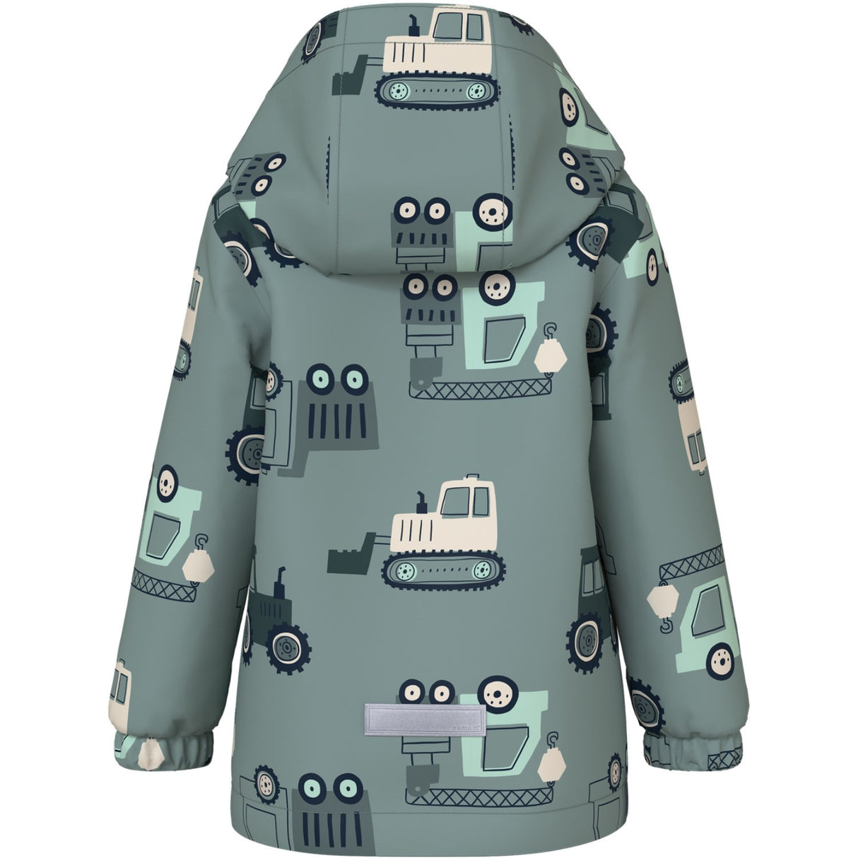 Name It Chinois Green Nmmmax Jakke Li Aop Noos