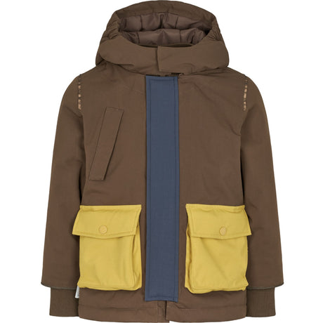 MarMar Tech. Outerwear Solid Deep Choco Block Omas Jakke