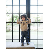 Hust & Claire Biscuit Pelle Strik Strong Man