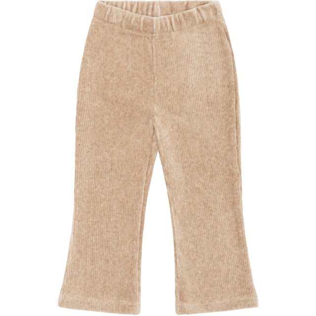 Hust & Claire Biscuit Thilde Ottoman Velour Solid