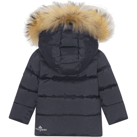 Ver De Terre 600 Navy Baby Dunjakke W/Fur