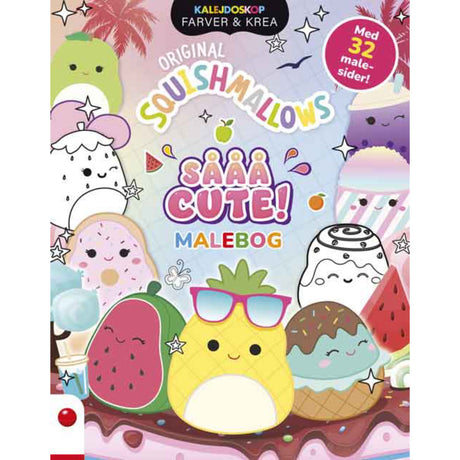 Forlaget Bolden Squishmallows Malebog: Sååå Cute!