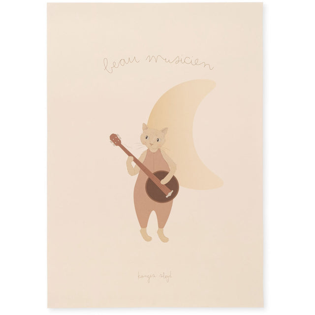 Konges Sløjd Belle Musicien Plakat