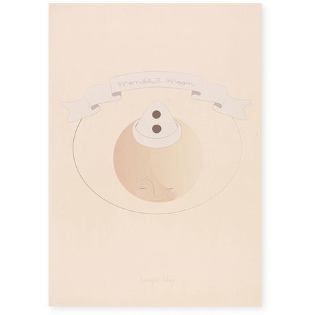 Konges Sløjd Monsieur Moon Plakat