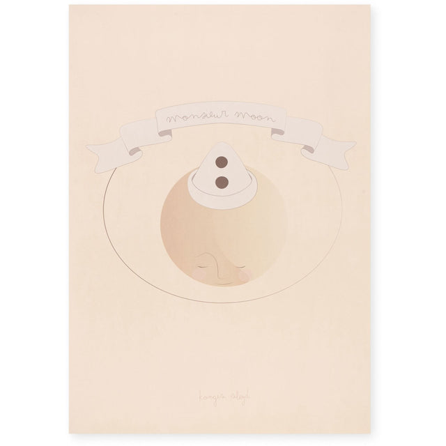 Konges Sløjd Monsieur Moon Plakat