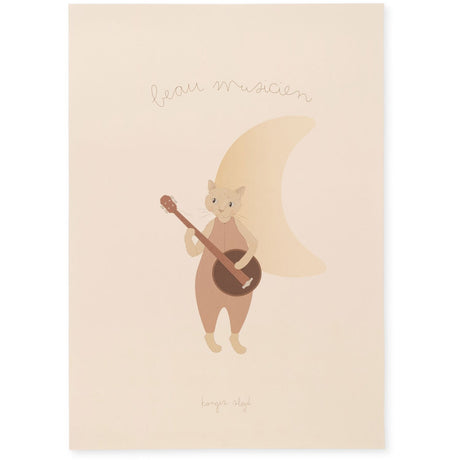 Konges Sløjd Belle Musicien Plakat