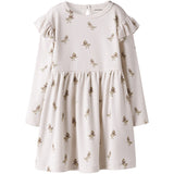 Lil'Atelier Almost Mauve Goose Nmflavo Esk Ls Kjole Lil