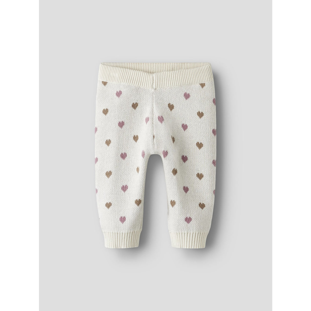 Lil'Atelier Turtledove Sepia Tint Nbfsaran Strik Bukser Heart Lil