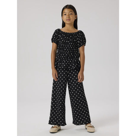 Name It Black Nkfrachel Ss Top