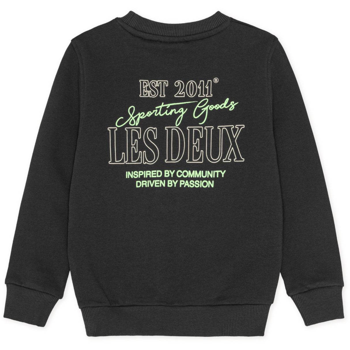 Les Deux Kids Black Allen Sweatshirt KIDS