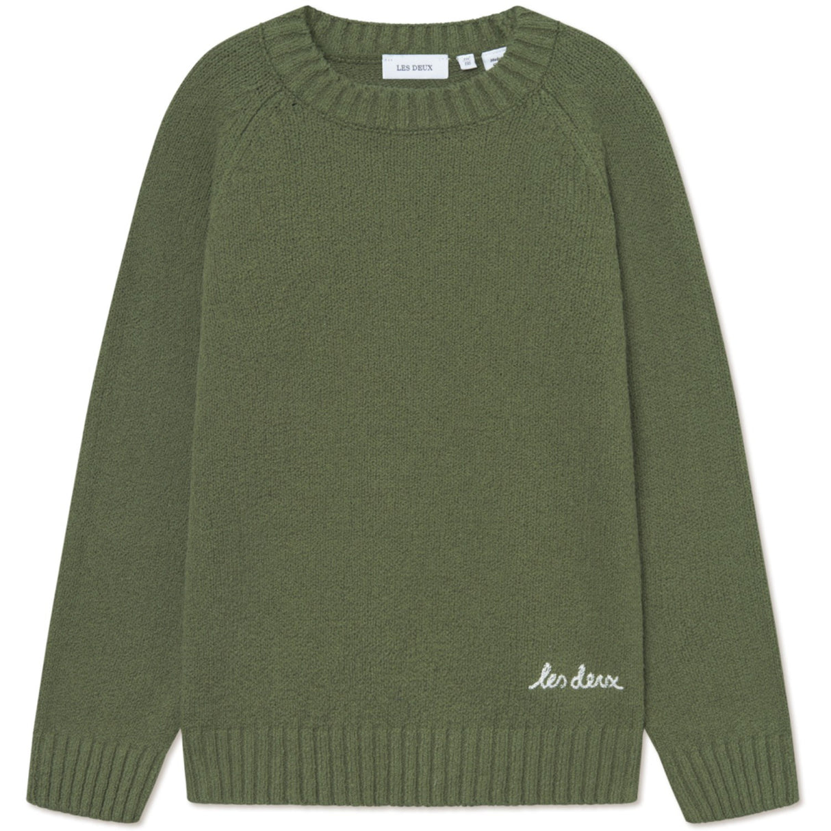 Les Deux Kids Chive Green Brad Roundneck Strik Kids