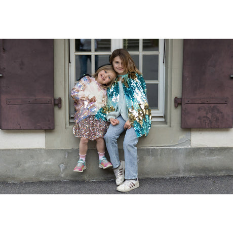 Great Pretenders The 5th Avenue Paillette Kappe, Gold/Light Pink