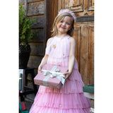 Great Pretenders Christmas Tree Kjole Med Hårbånd, Blush