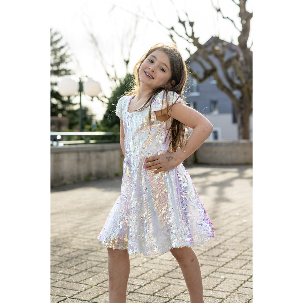 Great Pretenders Sequins Concert Queen Kjole