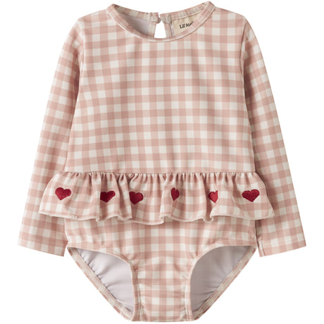 Lil'Atelier Misty Rose Nbffinley Ls Badedragt Lil