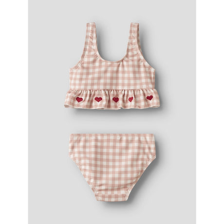 Lil'Atelier Misty Rose Nmffinley Swim Sæt Lil