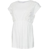 Mama;licious Snow White Crochet Mlalisa Mary Kasket Jrs Top 2F. Noos