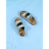 Name It Silver Glitter Nkfflora Sandal