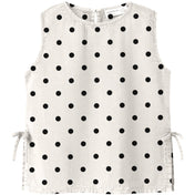 Name It Antique White Dot Nkfdot Twi Top 1559-Td