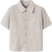 Name It Peyote Melange Nmmfaher Ss Skjorte