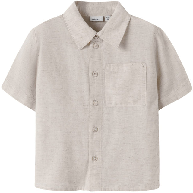 Name It Peyote Melange Nmmfaher Ss Skjorte