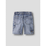 Name It Light Blue Denim Nmmben Loose Dnm Bermuda 8620-Bc Noos