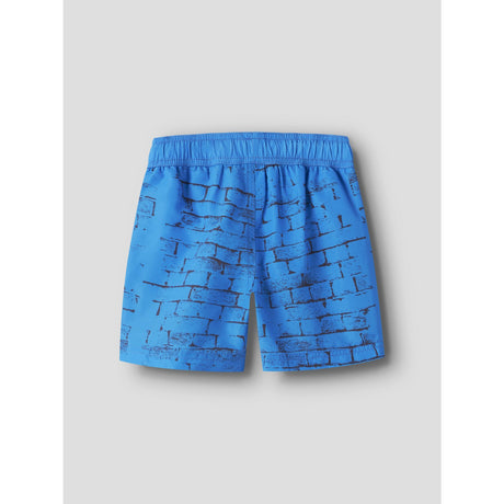 Name It Electric Blue Lemonade Nmmmeer Pokemon Long Swimshorts Sky