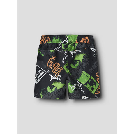 Name It Black Nkmmic Minecraft Swimshorts Bfu