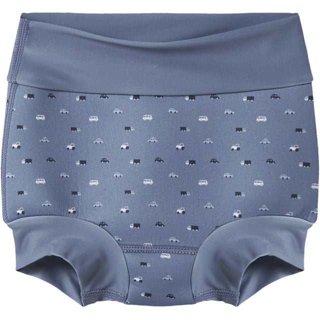 Name It Vintage Indigo Nmmzippo Blebadebukser Med Skjole