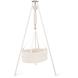 Moonboon Nature / White Classic Bundle - Oval Vugge
