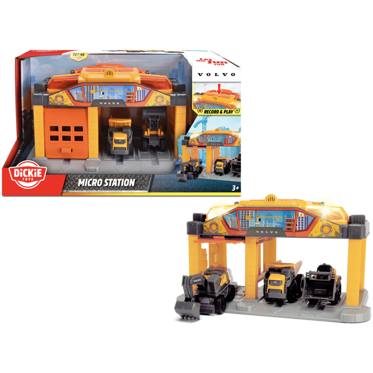 Dickie Toys Micro Construction Station