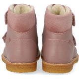 Angulus Faded Rose/Multi Glitter TEX-støvle Med Funklende Glitterhjerter