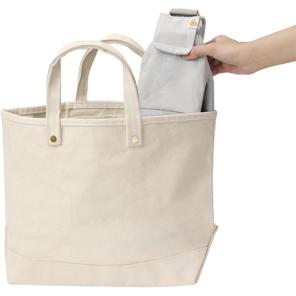 Ergobaby Pearl Grey Upsie Slynge Bæresele