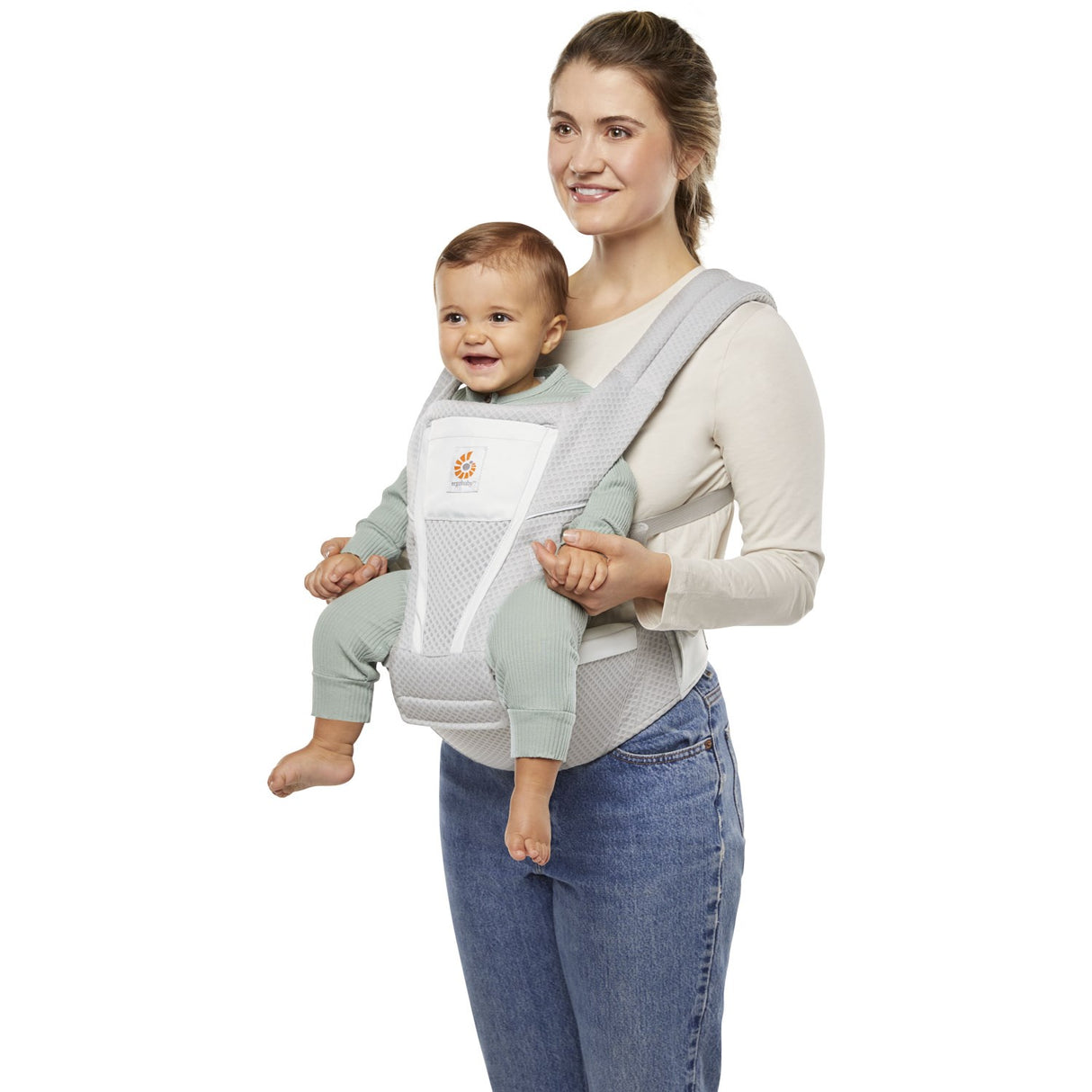 Ergobaby Pearl Grey Lift Hoftesæde