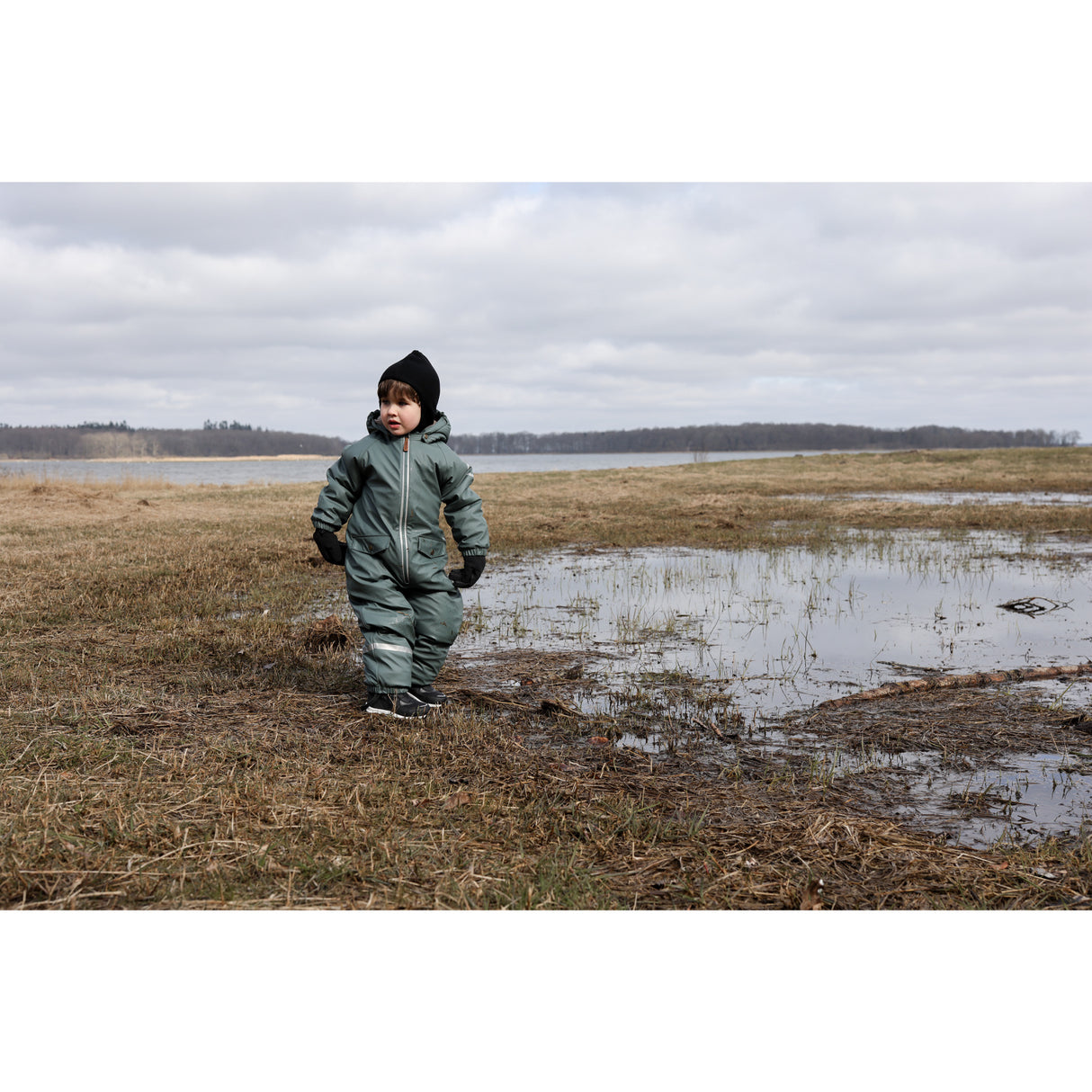 Mikk-Line Balsam Green PU Flyverdragt