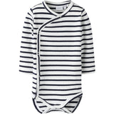 Name It Cloud Dancer Sky Captain Nbfkattie Ls Slå-om Body