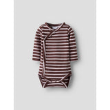 Name It Bleached Mauve Andorra Nbfkattie Ls Slå-om Body