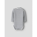 Name It Cloud Dancer Sky Captain Nbfkattie Ls Slå-om Body