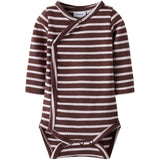 Name It Bleached Mauve Andorra Nbfkattie Ls Slå-om Body