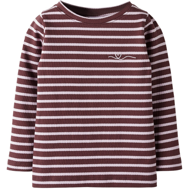 Name It Bleached Mauve Andorra Nmfkattie Ls Slim Top