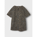 Name It Affogat Leo Washed Down Nkfleo Twill Kjole 4002-Td T