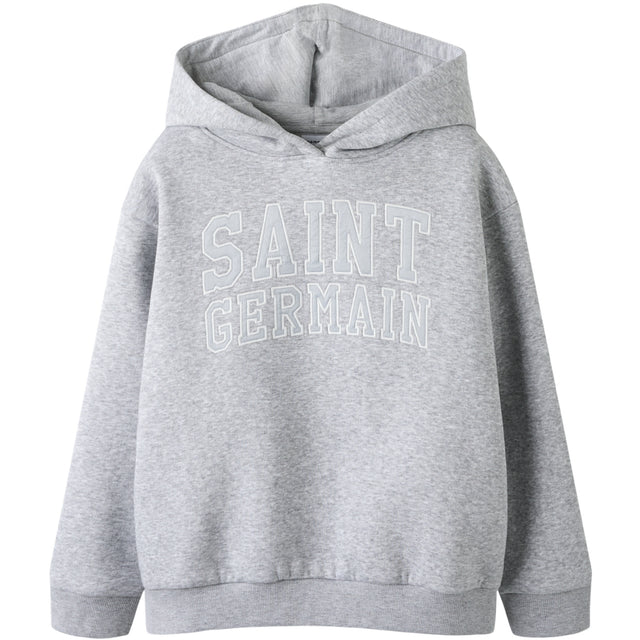 Name It Light Grey Melange Nkfkarlie Ls Rlx Swe Wh Bru