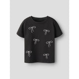 Name It Black Nkfluelle Ss Nreg Top