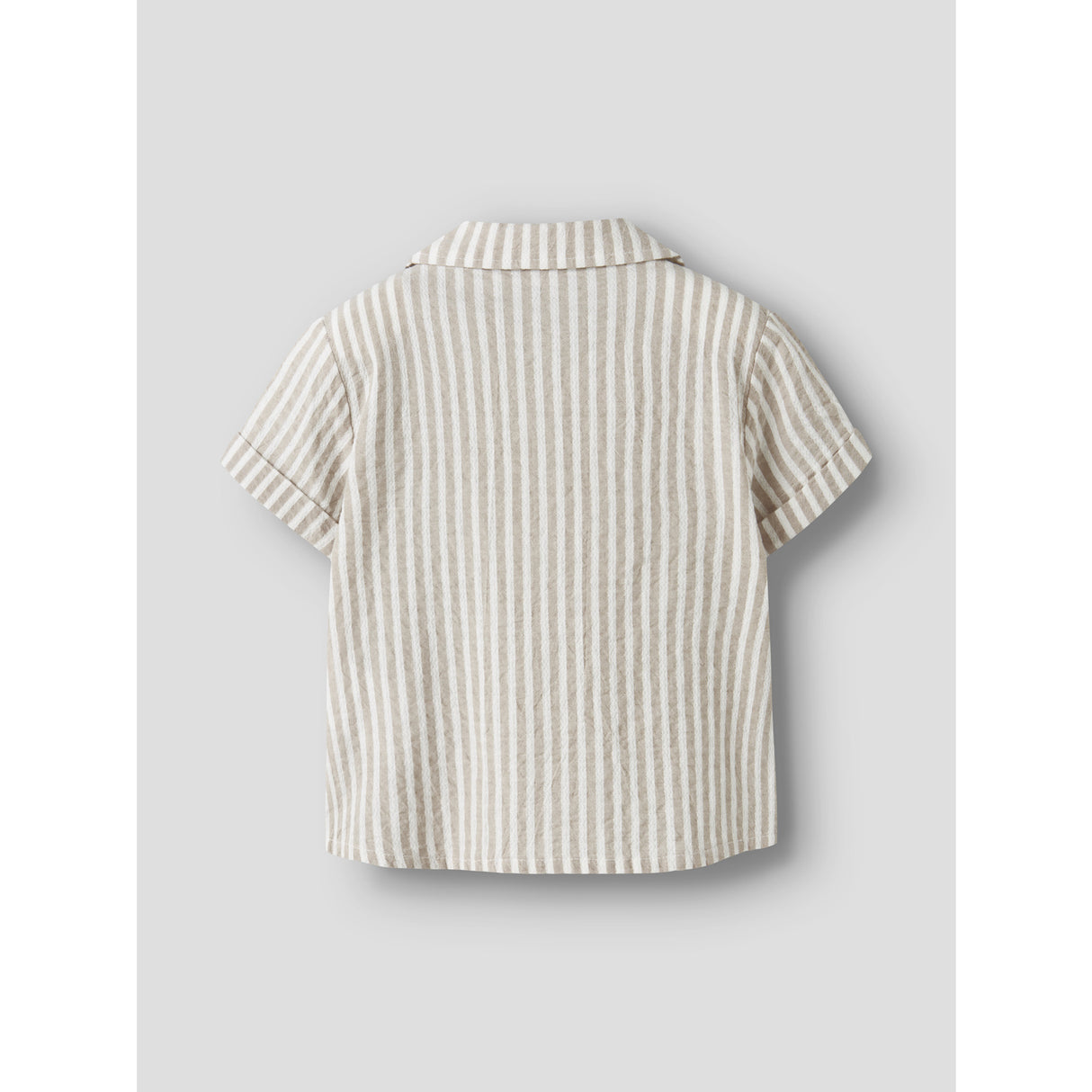 Name It Chateau Gray Cloud Dancer Nmmfedenis Ss Skjorte